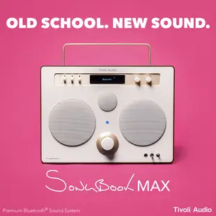 Tivoli Audio SongBook MAX 高級藍牙 FM 音響 奶油棕｜台音好物