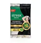 3X Streax Insta Shampoo Hair Colour natural black 25ml