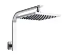 Rain Shower Head Set Gooseneck Square Faucet High Pressure Hand Held