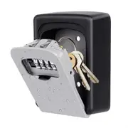 Wall Mounted Secure Key Safe High Security Storage Box 4 Digit