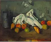 Poster Print Rolled - Cezanne - Milk Can and Apples - 30x40 Inch Wall Decor Poster Art Print