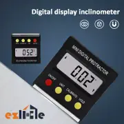Magnetic Level Measure Digital Protractor Angle Finder Gauge Inclinometer Bevel