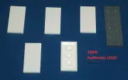 LEGO NEW 2x4 White Tile (5x) 4560178 Brick 87079
