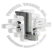 Weigh Safe WS10-2.5 10" Adjustable Drop Hitch Ball Mount 2.5" Shaft Weigh Scale