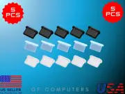 5 Pcs Dust Plug Type-C USB For Iphone Charging Port Protector Silicone Cover