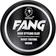Leocor FANG Hair Styling Clay Wax for extra hold & texture | Strong hold Natural finish | Safe for hair No harmful chemicals| 100gm