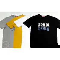 在飛比找蝦皮購物優惠-【正品/快速出貨】 EDWIN大Logo短袖 EDWIN短袖
