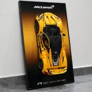 Wall Mount Display Frame for LEGO® Technic™ 42172 McLaren P1(AU Stock)