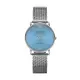 【PAUL HEWITT】德國原廠 Sailor 33mm 銀框 藍面 米蘭帶 光動能 女錶 手錶(PH-W-0518)