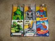 2015 2016 BATMAN + SUPERMAN FIGURES, CYBORG, GREEN ARROW, SUPERMAN, MATTEL