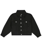 [MM6 Maison Margiela Kids] MM6 Maison Margiela Kids Denim jacket Y 6 black