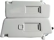 Yurefax for VW, for Teramont, for Tiguan, 2016-2022 Left Right Sunvisor Sunshade Car Sun Visor Shield Block Shade Car Sun Visor(1 Pair Grey)