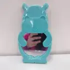 Target Bullseye's Playground Bath Mirror Blue Hippo 9"H (NEW)