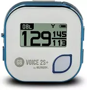 GolfBuddy GB Voice 2S+ Talking GPS Golf Rangefinder Navigation White Blue