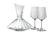 Spiegelau Lifestyle Decanter and Red Wine Glass 3 Piece Set