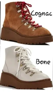 AQUA Miranda Lace Up Women's Combat Boots - NEW - Choose Size & Color