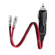 12V Cigarette Lighter Plug 12 Volt Plug Male Cigarette Lighter Plug Fused Rep...