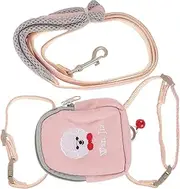 Hohopeti Cute Cat Harness Leash Adjustable Harness and Leash Set for Walking Safe for Outdoor Adventures for Cats and Puppies