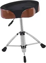 Drum Throne Drum Seat,Comfortable Height Adjustable Soft Portable Padded Drum Stool Drum Chair