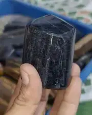 Natural Black Tourmaline Freeform Crystals for Home & Office - Healing Geode