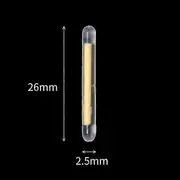 Fishing Float Light Sticks 50/100pcs Glow-in-the-Dark Luminous Fishing Accessories 2.5mm