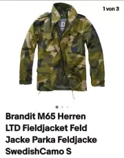 Brandit M65 Herren JackeUS Fieldjacket Rarität Neu 2in1 Kapuze Gr.S Neu 79,95€