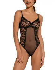 Cosabella Sanika Mesh & Lace Bodysuit