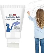 Wall Repair Paste Roller | 2-in-1 Wall Repair Tool Rolling Brush, Small Roller Paint Brush Kit, Wall Painting Repair Roller for Covering Cracks