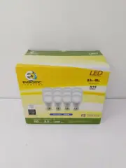 Energetic LED Light Bulbs, 60W Equivalent, 5000K Daylight, A19, E26 Base, 12 Pac
