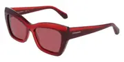 Salvatore Ferragamo SF2065S 613 Men's Sunglasses Red Size 54