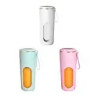 340ML Portable Electric Blender USB C Rechargeable Cordless Juicer Powerful