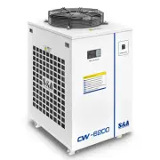 S&A CW-6200 Industrial Water Chiller For Laser Engraver Cutter 220V 50HZ/60HZ