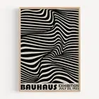 Bauhaus Exhibition 1923 Abstract Angular Geometric Vintage Poster Wall Art Print