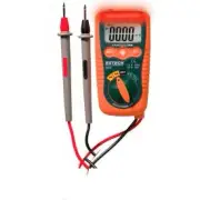 DM220 Mini Pocket MultiMeter W/Non-Contact Voltage Detector Orange/Green AC