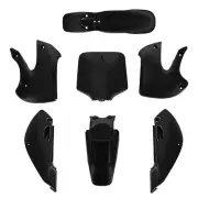 KLX 110 Black PLASTICS KIT PIT BIKE 140/150/160/200 CC FOR ATOMIK PITPRO DHZ