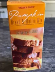 Trader Joe's Pumpkin Bread & Muffin Mix 17.5 oz Fall Breakfast Tea Snack NEW