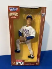 NOLAN RYAN Kenner 1998 Starting Lineup MLB (Rangers) Fully Poseable Figure