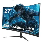 Gaming Monitor 27 Inch Curved, 280Hz| 240HZ|1ms| Computer 27 inch 1K 280HZ