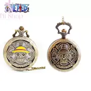 One Piece Pocket Watch Animation Peripherals Toys Vintage Anime Merchandise Gift