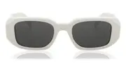 Prada PR 17WS Symbole 1425S0 Men's Sunglasses White Size 49