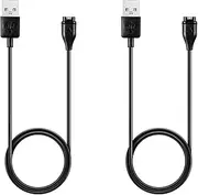 ECSEM intended for Garmin Approach S60 Charger, Replacement USB Data Charging Clip intended for Garmin Approach S60 GPS Golf Watch Only (Charger-2pcs)