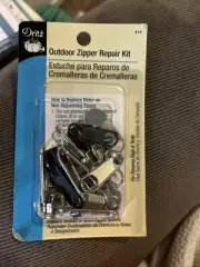 Dritz 313 Outdoor Zipper Repair Kit, Assorted