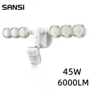 600W Equivalent Outdoor LED Motion Sensor Flood Light Home Security Light IP65