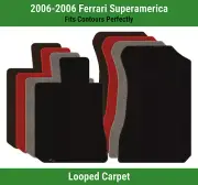 Lloyd Classic Loop Front Row Carpet Mats for 2006 Ferrari Superamerica