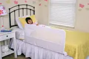 Regalo Swing Down Bedrail Bed Rail Crib Toddler Elderly Child Net Guard 2 Items