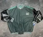 Vintage Marshall Thundering Herd Jacket Wool Faux Leather Bomber Varsity XXXL