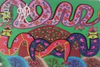 在飛比找Yahoo!奇摩拍賣優惠-上海交通卡 金山農民畫 蛇年生肖卡 廣告交通卡 G118[2
