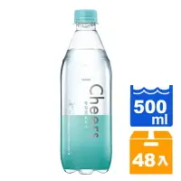 在飛比找樂天市場購物網優惠-泰山 Cheers氣泡水 500ml (24入)x2箱【康鄰