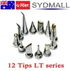 12PCs Solder Soldering Station Iron Tips LT FOR Weller WSD80 WSP80 WSD130 WSD150