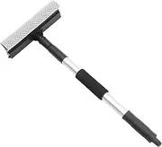 GETAJGHSD Stainless Steel Telescopic Window Brush Dual-Sided Car Windshield Cleaner Mirror Squeegee for Cars